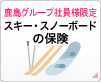 鹿島グループ社員様限定 スキー・スノーボードの保険